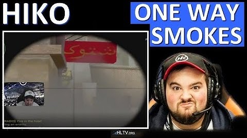 HIKO ONE WAY SMOKES ON DUST2 ! STREAM TIPS
