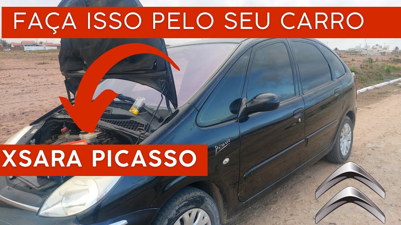 XSARA PICASSO, troca do filtro de ar.