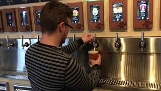 First Pour at Rapid Fired Pizza in Bowling Green, OH