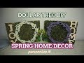 SPRING HOME DECOR | Dollar Tree DIY | Michawn&#39;s Journey