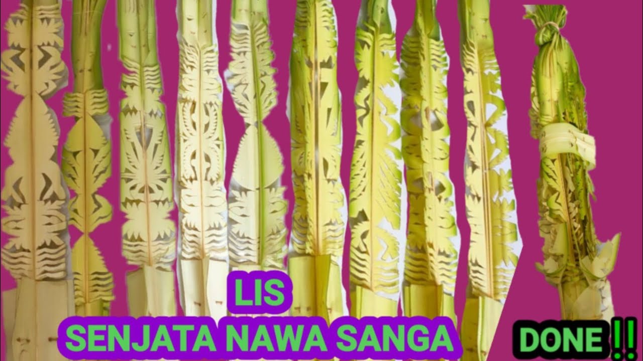 Lis senjata nawa Sanga|| Desa kala patra