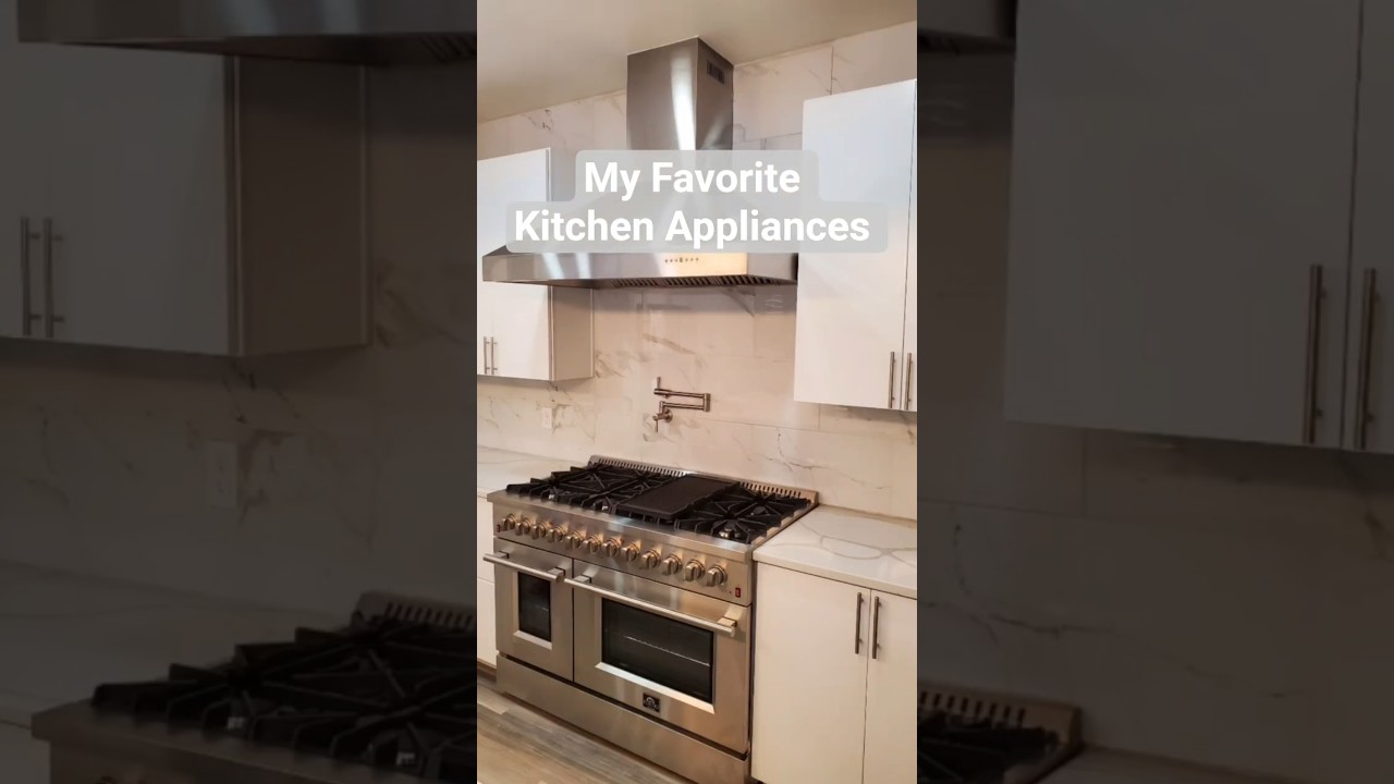 My Favorite Kitchen Appliances 