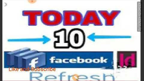 10 FB king id refresh video