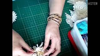 Some shabby chic Embellishments toppers