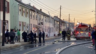 Fire damages three homes in Lancaster County