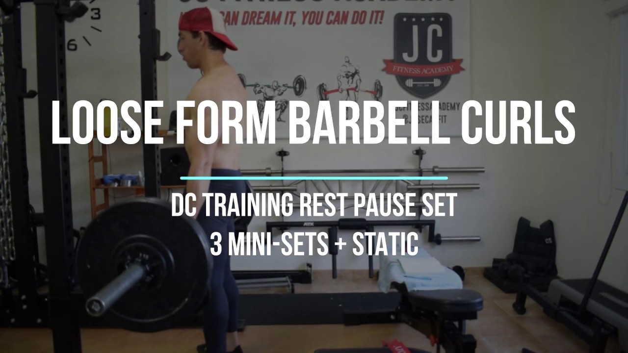 Barbell Curls DC Training RestPause Set (09072019) YouTube