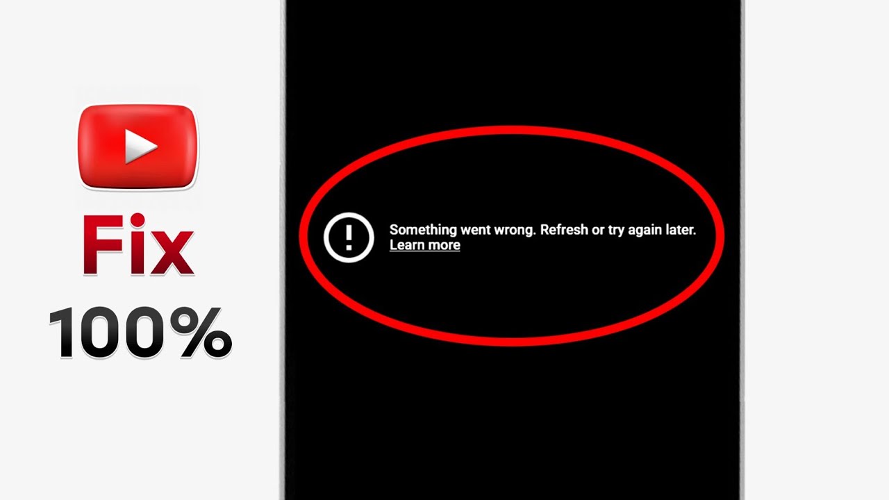 Try Refresh How To Fix Something went wrong refresh or try again later learn more ...