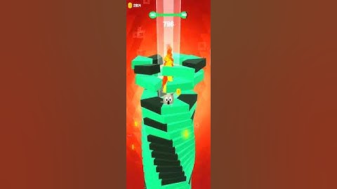 Drop Stack Ball Game Level 391 - short video - More Gaming