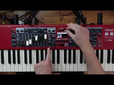 How To Use The Nord Keyboard Split Function