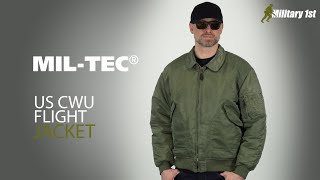 Mil-Tec US Tactical Flight Jacket - Black