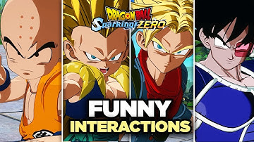 These Are Some Of The Funny Interactions! | DRAGON BALL: Sparking! Zero