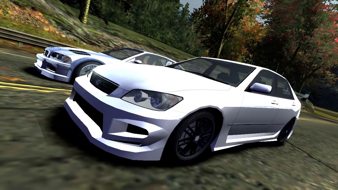 Need For Speed Most Wanted: Razor Rematch (M3 GTR vs Lexus IS300)
