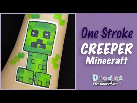 Creeper Face Super easy (Tutorial)