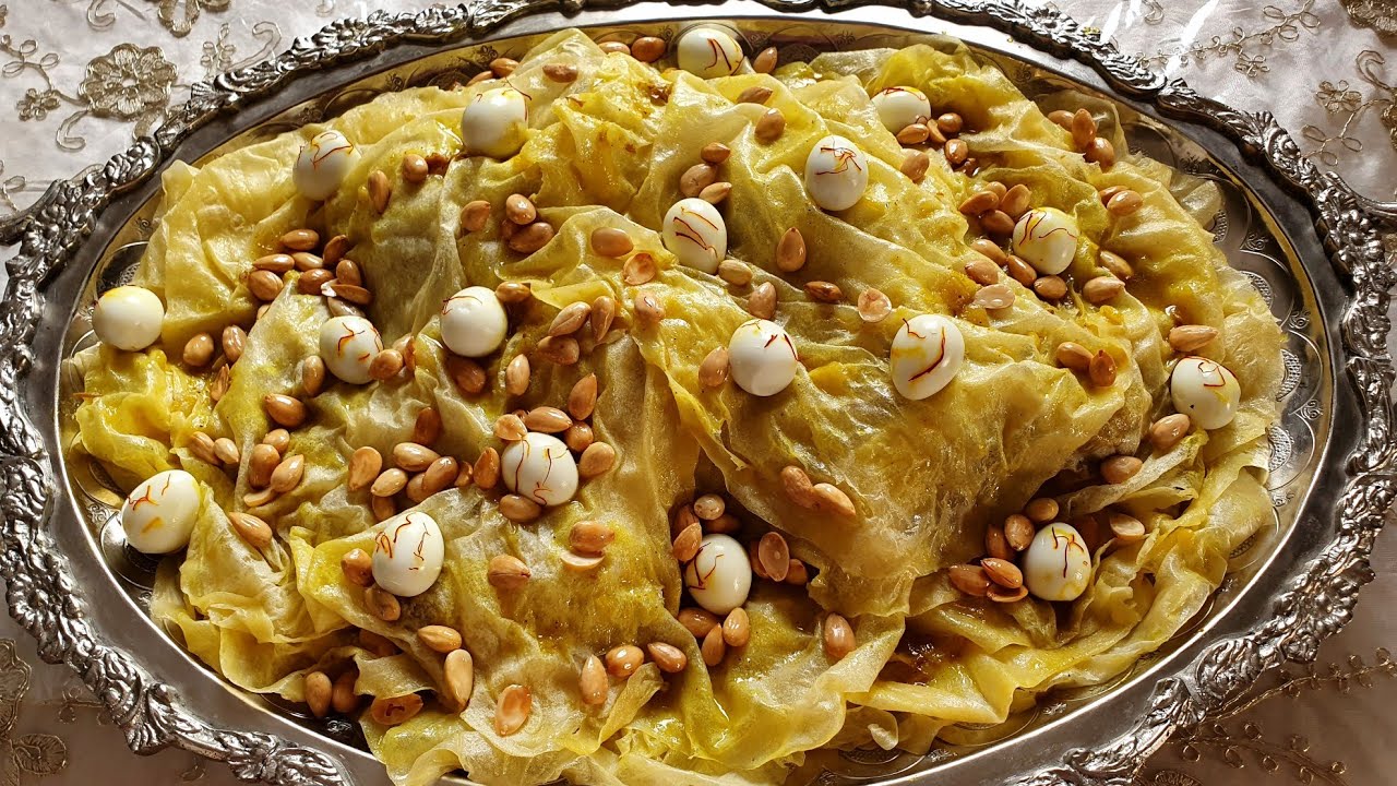 من مدينة بجعد كتف الغنمي بالتريد طبق شرقاوي مأصل   طبق ديال الهمة و الشأن من المطبخ المغربي الأصيل