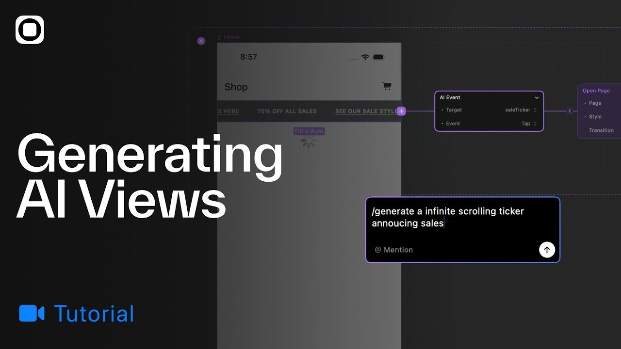 Сгенерируйте представление ИИ в игре.