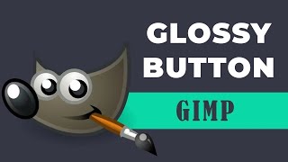 How to create shiny glossy button in GIMP