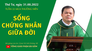 Sống chứng nhân giữa đời - Lm. Giuse Vũ Anh Hoàng, MI