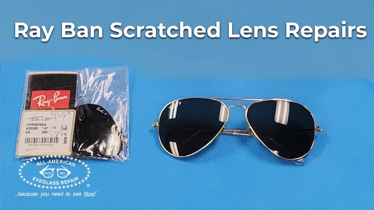 How To Remove a Scratch From Ray-ban Eyeglasses?