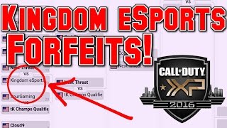 Kingdom eSports Caught Cheating in CWL Championship Qualifier! (Black Ops 3 CoD XP Online Qualifier)