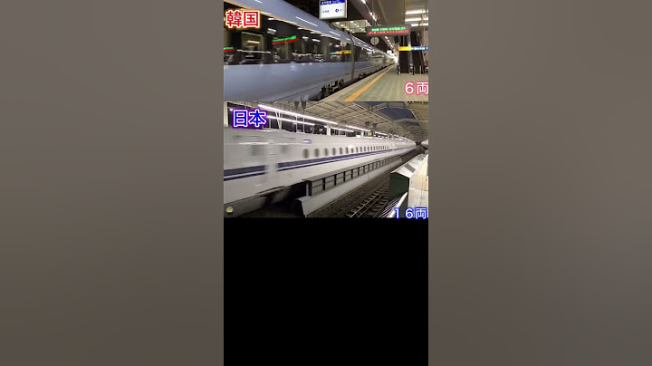 日本🇯🇵VS韓国🇰🇷両国の新型車両加速力比較！！