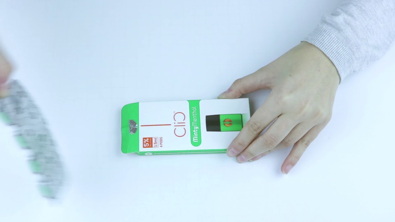 Minty Menthol - Clic Vapor / Unboxing Video