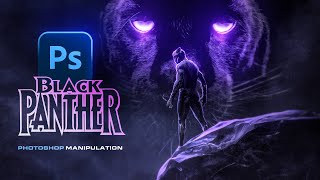 Creating a Black Panther Photo Manipulation | Photoshop screenshot 1