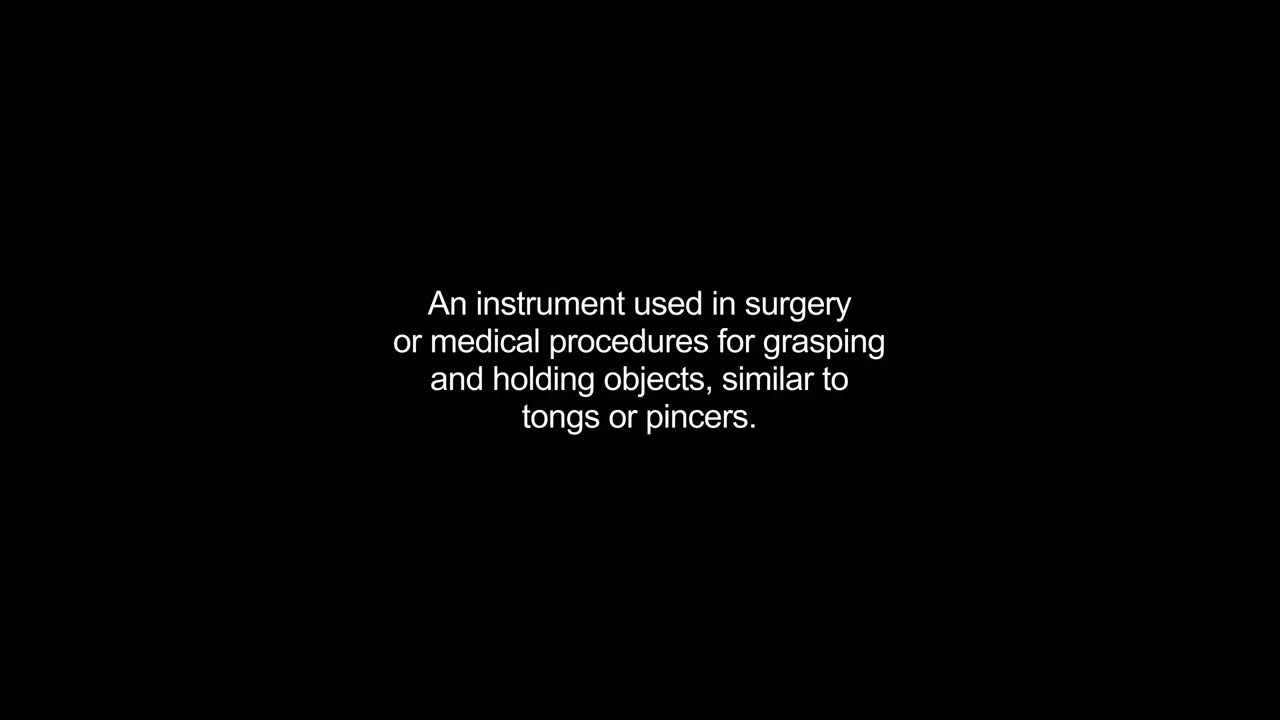 Forceps Video Dictionary Meaning And Pronunciation YouTube forceps-video-dictionary-meaning-and-pronunciation-youtube