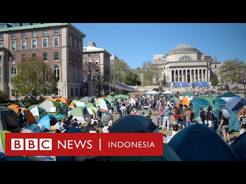 Bela Palestina di AS: 'Mahasiswa rela mengorbankan karier, pendidikan, dan tubuh mereka demi Gaza'