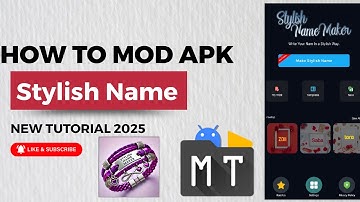 HOW TO MOD STYLISH NAME USING MT MANAGER/ TUTORIAL 2025