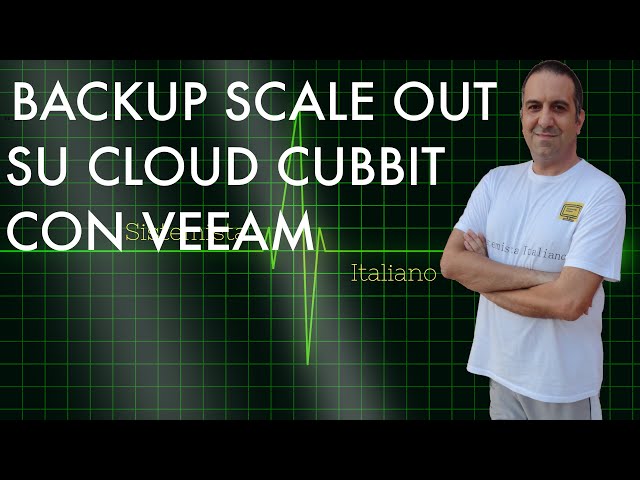 [BACKUP] - Difendersi dai Ransomware con Scale Out Backup con Veeam su Cubbit object storage