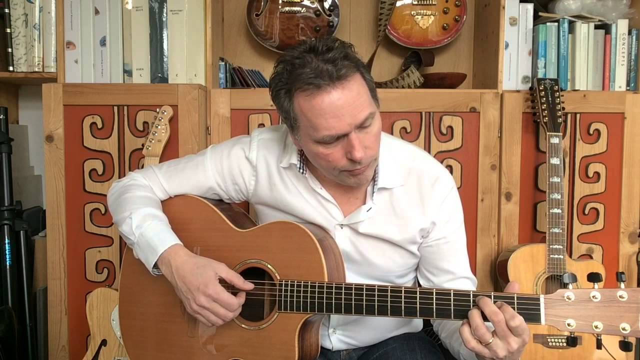 Acoustic Blues Guitar Lesson 7 E7 sharp 9th as in Scuttle Buttin' - YouTube