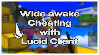 Wide awake Cheating with Lucid Client | Minecraft (LUCID REFERRAL GIVEAWAY) screenshot 2