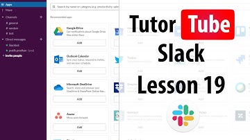 Slack Tutorial - Lesson 19 - Uploading and Sharing Files