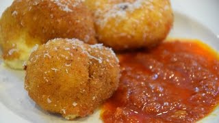 Fried Ricotta Cheese Balls | Cooking Italian with Joe