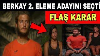 Survivor'da Şaşırtan Seçim! 2. Eleme Adayı Belli Oldu!