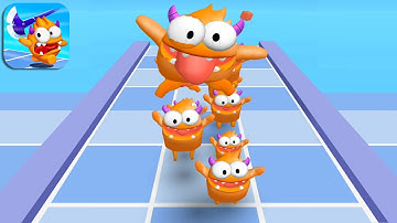 Giant Blob: Join Clash & Giant Rush - All Levels Gameplay Android, iOS (Level 2-16)