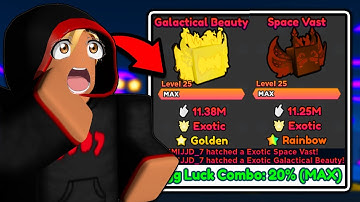 THE EGG LUCK COMBO IS BROKEN OP... in Tapping Simulator X