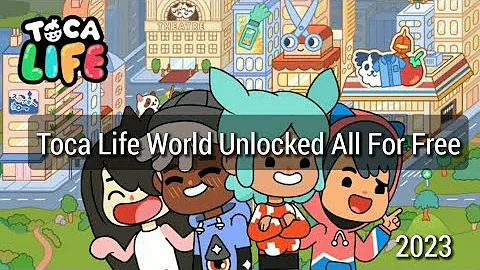 Toca Life World unlocked all free download on Android.