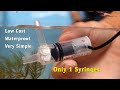 How to make Submersible Water Pump for mini Aquarium