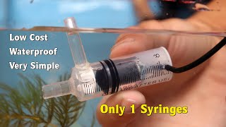 How to make mini Submersible Water Pump for Aquarium