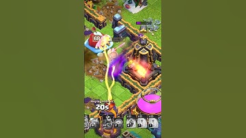 Barbarian King vs. Monolith – Epic Clash of Clans Battle! ⚔🔥 #shorts #barbarianking #cocshorts