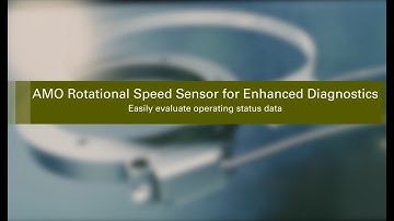 AMO rotational speed sensor for enhanced diagnostics: conveniently analyze operating data