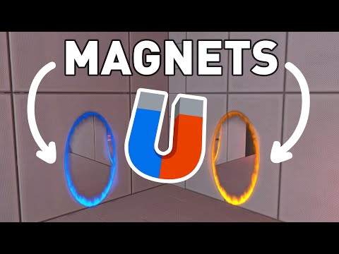 Portal 2 but my Portals are Magnetic