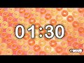 90 Second Timer ⏱️ | No Background Music | 🍑 Y2K Gummy Peach Rings