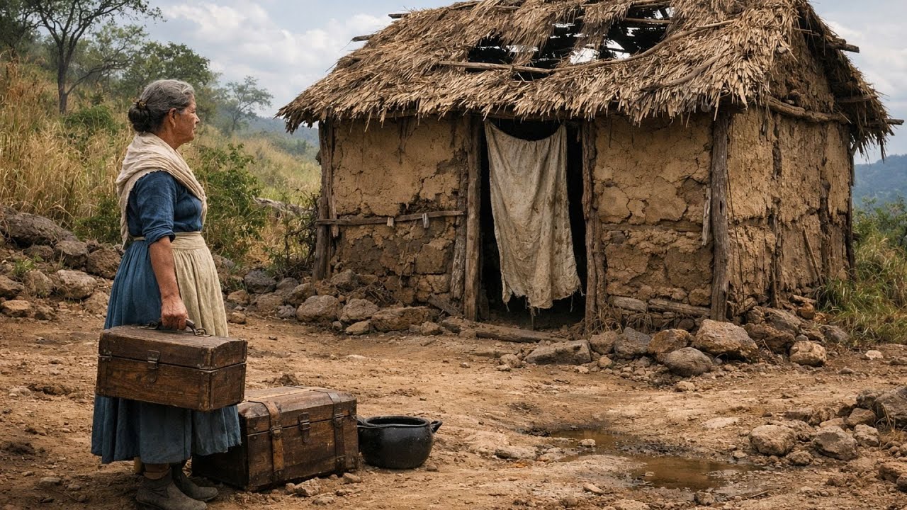 VIUVA RECEBE CASA DE PALHA COMO HUMILHAÇÃO — E O CÉU SURPREENDEU A TODOS