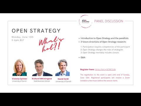 AOM SAP Open Strategy Panel