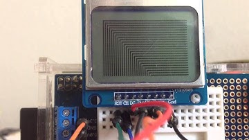 Pi running Nokia 5110 LCD