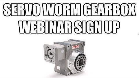The Servo Worm Gearbox: Debunking the Myths of Inefficiency & Inaccuracy