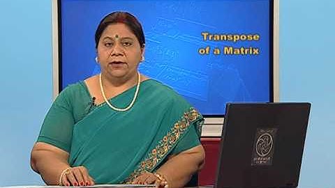 Transpose of a Matrix