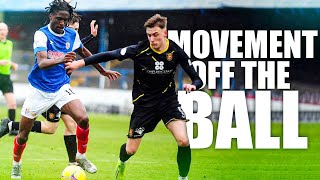 HOW TO CREATE MORE CHANCES | MY OFF BALL MOVEMENT ANALYSIS